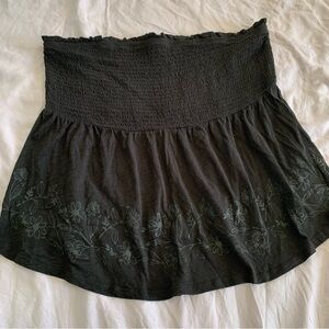 torrid Black Flowy Tube Top Flower Print Stretchy Lightweight 3X Summer Beach